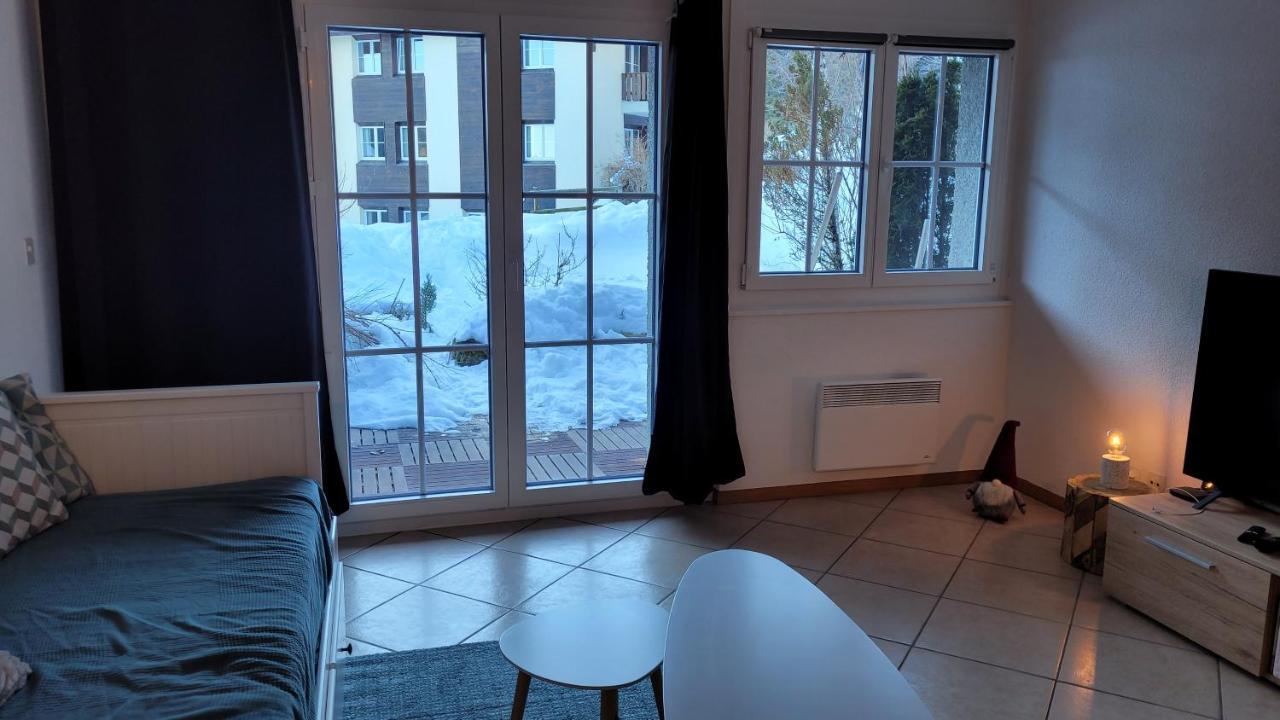 Appartement Avec Terrasse Ensoleillee Gruyeres Zewnętrze zdjęcie